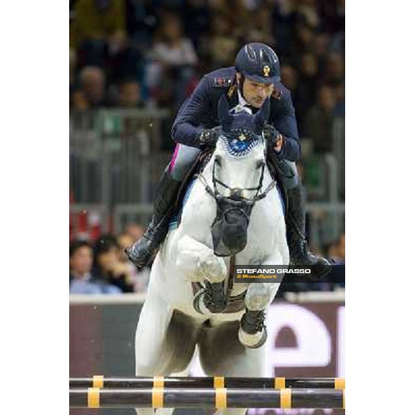 Pomponi Paolo on Quito Verona Fieracavalli 2010 Prix 8 - Rolex Fei World Cup Jumping Verona, 7th nov. 2010 ph. Stefano Grasso