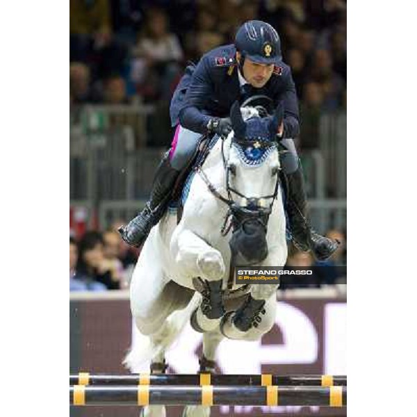 Pomponi Paolo on Quito Verona Fieracavalli 2010 Prix 8 - Rolex Fei World Cup Jumping Verona, 7th nov. 2010 ph. Stefano Grasso