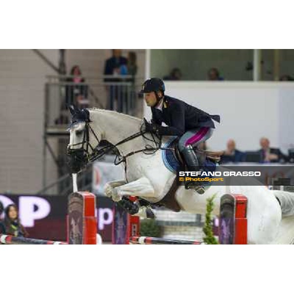 Pomponi Paolo on Quito Verona Fieracavalli 2010 Prix 8 - Rolex Fei World Cup Jumping Verona, 7th nov. 2010 ph. Stefano Grasso