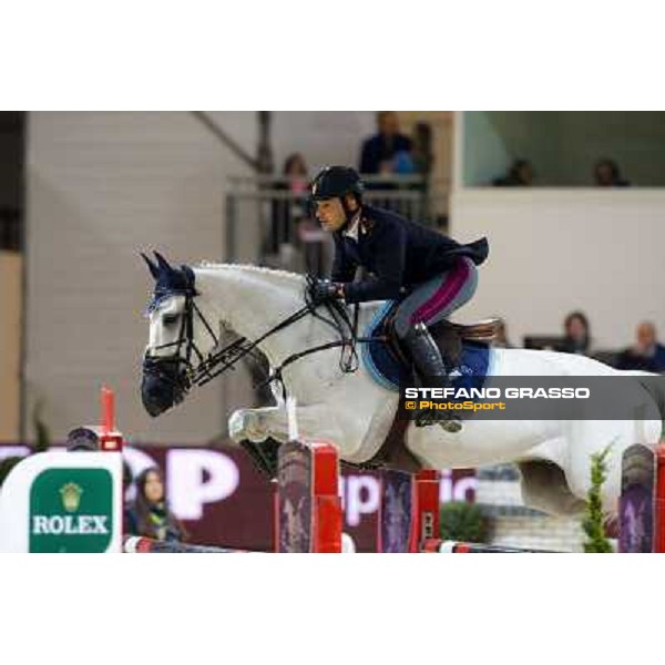 Pomponi Paolo on Quito Verona Fieracavalli 2010 Prix 8 - Rolex Fei World Cup Jumping Verona, 7th nov. 2010 ph. Stefano Grasso