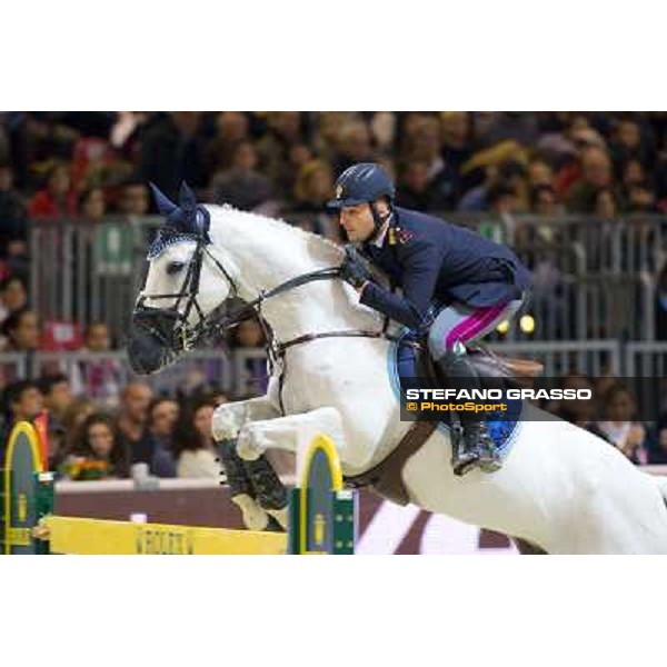 Pomponi Paolo on Quito Verona Fieracavalli 2010 Prix 8 - Rolex Fei World Cup Jumping Verona, 7th nov. 2010 ph. Stefano Grasso