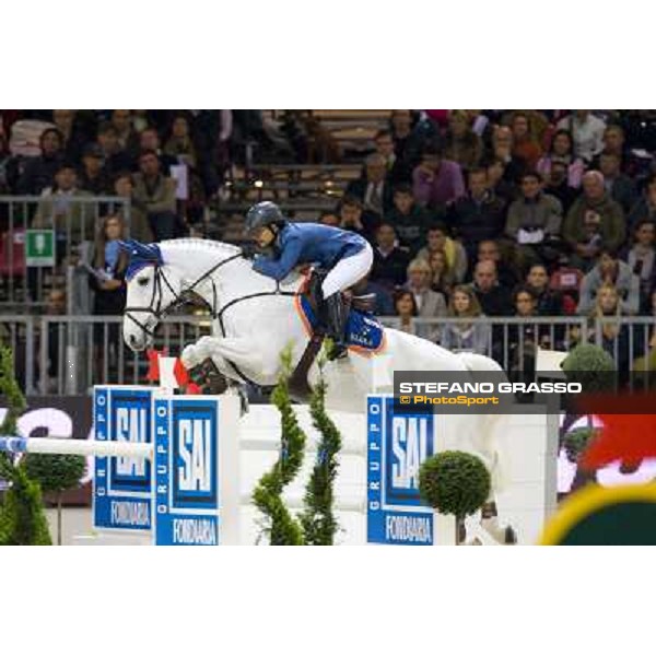 Ligresti Jonella on Contact BZ Verona Fieracavalli 2010 Prix 8 - Rolex Fei World Cup Jumping Verona, 7th nov. 2010 ph. Stefano Grasso