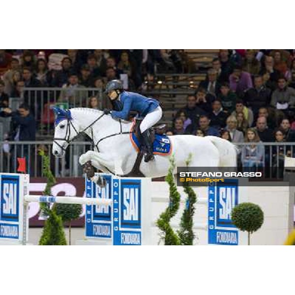 Ligresti Jonella on Contact BZ Verona Fieracavalli 2010 Prix 8 - Rolex Fei World Cup Jumping Verona, 7th nov. 2010 ph. Stefano Grasso