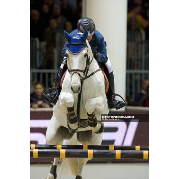 Ligresti Jonella on Contact BZ Verona Fieracavalli 2010 Prix 8 - Rolex Fei World Cup Jumping Verona, 7th nov. 2010 ph. Stefano Grasso