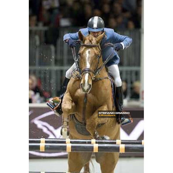 Juan Carlos Garcia on Hamilton de Perhet Verona Fieracavalli 2010 Prix 8 - Rolex Fei World Cup Jumping Verona, 7th nov. 2010 ph. Stefano Grasso