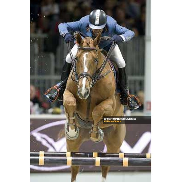 Juan Carlos Garcia on Hamilton de Perhet Verona Fieracavalli 2010 Prix 8 - Rolex Fei World Cup Jumping Verona, 7th nov. 2010 ph. Stefano Grasso