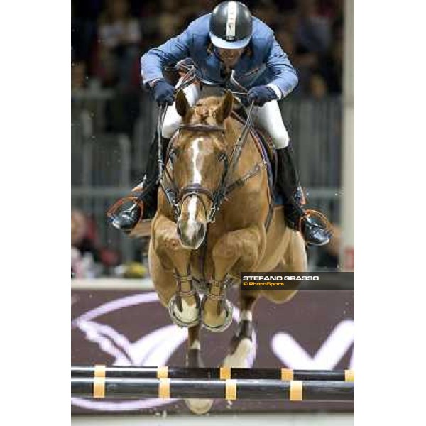 Juan Carlos Garcia on Hamilton de Perhet Verona Fieracavalli 2010 Prix 8 - Rolex Fei World Cup Jumping Verona, 7th nov. 2010 ph. Stefano Grasso