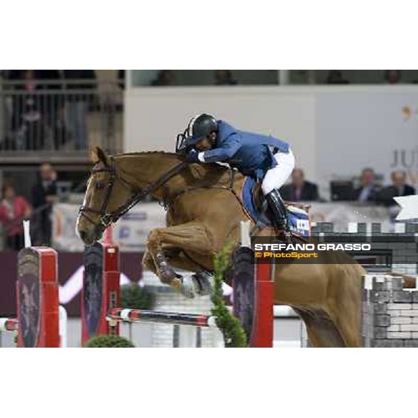 Juan Carlos Garcia on Hamilton de Perhet Verona Fieracavalli 2010 Prix 8 - Rolex Fei World Cup Jumping Verona, 7th nov. 2010 ph. Stefano Grasso