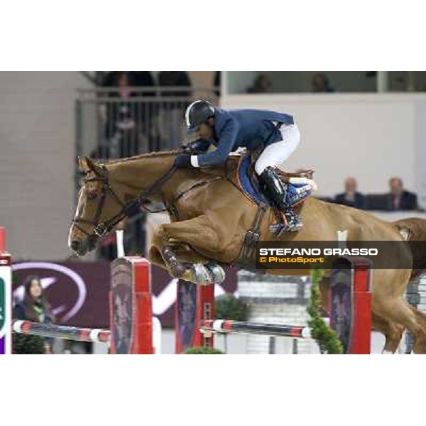 Juan Carlos Garcia on Hamilton de Perhet Verona Fieracavalli 2010 Prix 8 - Rolex Fei World Cup Jumping Verona, 7th nov. 2010 ph. Stefano Grasso