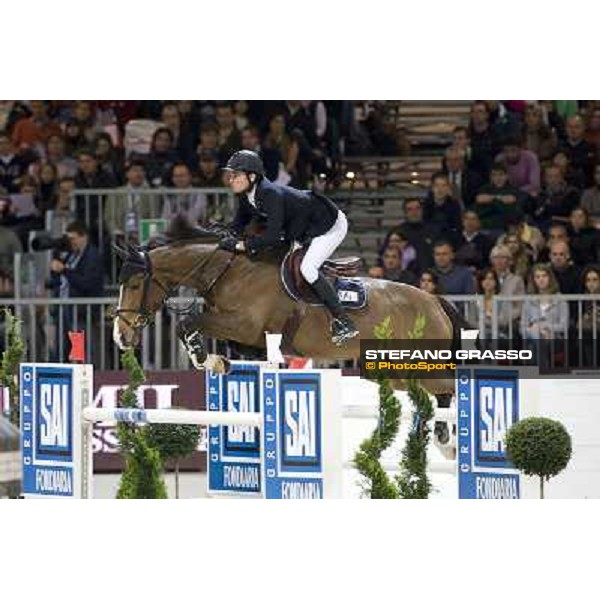 Steve Guerdat on Jalisca Solier Verona Fieracavalli 2010 Prix 8 - Rolex Fei World Cup Jumping Verona, 7th nov. 2010 ph. Stefano Grasso