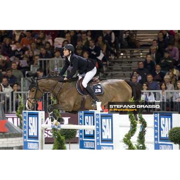 Steve Guerdat on Jalisca Solier Verona Fieracavalli 2010 Prix 8 - Rolex Fei World Cup Jumping Verona, 7th nov. 2010 ph. Stefano Grasso