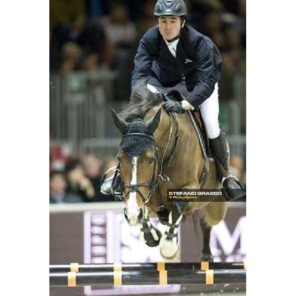 Steve Guerdat on Jalisca Solier Verona Fieracavalli 2010 Prix 8 - Rolex Fei World Cup Jumping Verona, 7th nov. 2010 ph. Stefano Grasso