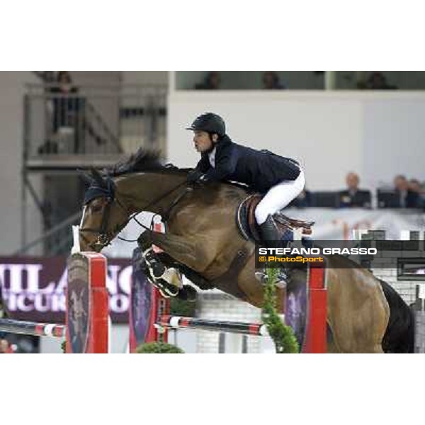 Steve Guerdat on Jalisca Solier Verona Fieracavalli 2010 Prix 8 - Rolex Fei World Cup Jumping Verona, 7th nov. 2010 ph. Stefano Grasso