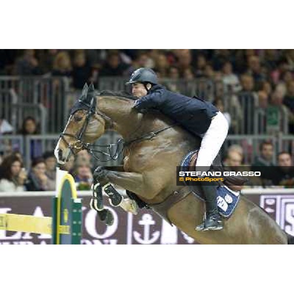 Steve Guerdat on Jalisca Solier Verona Fieracavalli 2010 Prix 8 - Rolex Fei World Cup Jumping Verona, 7th nov. 2010 ph. Stefano Grasso