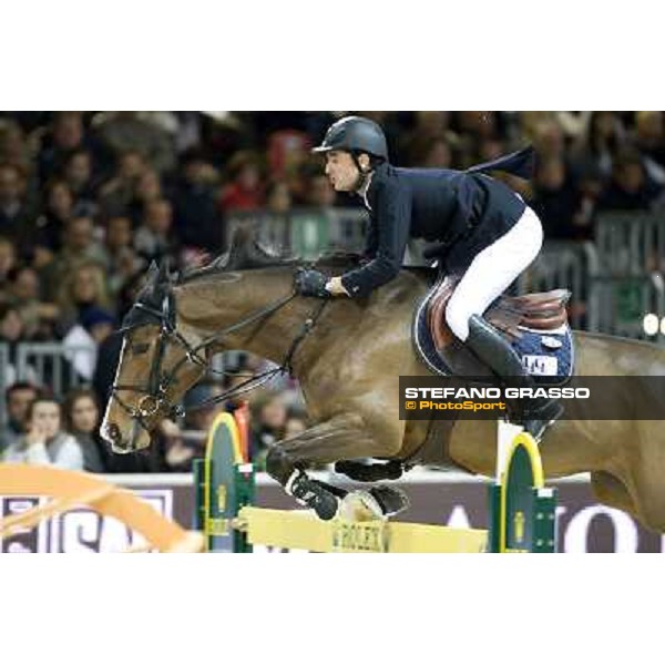 Steve Guerdat on Jalisca Solier Verona Fieracavalli 2010 Prix 8 - Rolex Fei World Cup Jumping Verona, 7th nov. 2010 ph. Stefano Grasso