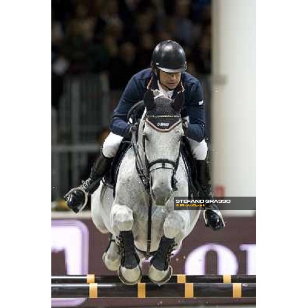 Natale Chiaudani on Snai Corradio OH Verona Fieracavalli 2010 Prix 8 - Rolex Fei World Cup Jumping Verona, 7th nov. 2010 ph. Stefano Grasso