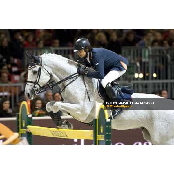 Natale Chiaudani on Snai Corradio OH Verona Fieracavalli 2010 Prix 8 - Rolex Fei World Cup Jumping Verona, 7th nov. 2010 ph. Stefano Grasso