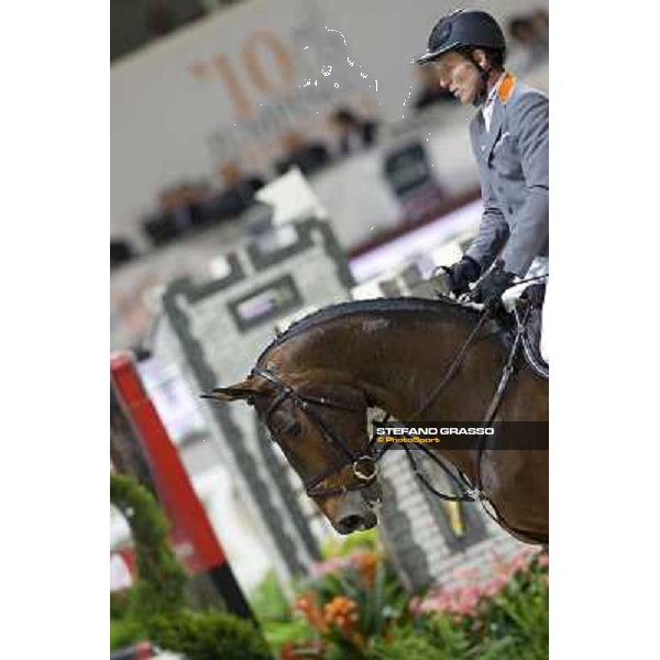 Ludger Beerbaum on Chaman Verona Fieracavalli 2010 Prix 8 - Rolex Fei World Cup Jumping Verona, 7th nov. 2010 ph. Stefano Grasso