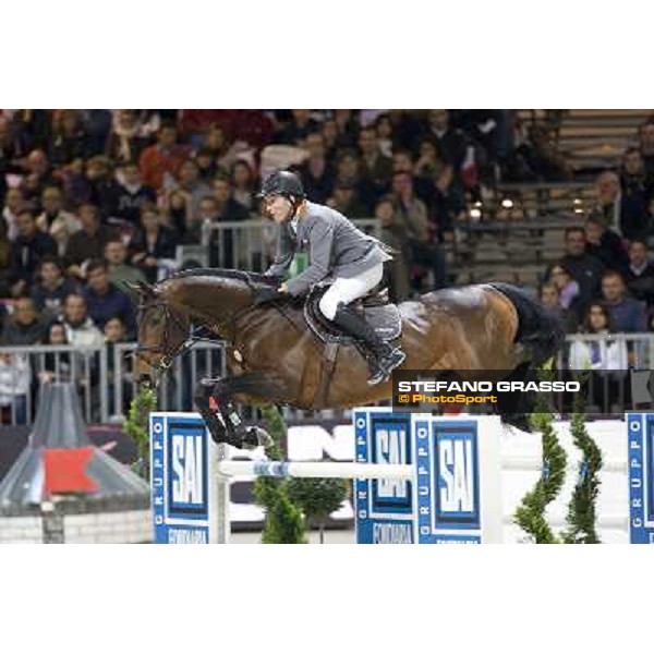 Ludger Beerbaum on Chaman Verona Fieracavalli 2010 Prix 8 - Rolex Fei World Cup Jumping Verona, 7th nov. 2010 ph. Stefano Grasso