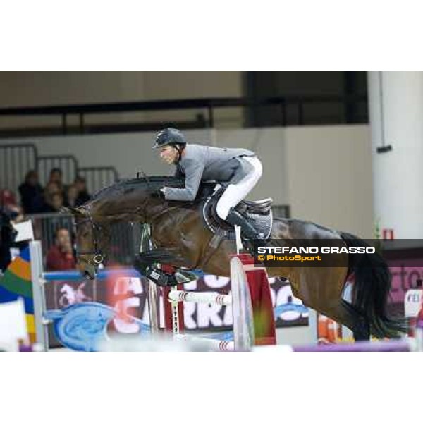 Ludger Beerbaum on Chaman Verona Fieracavalli 2010 Prix 8 - Rolex Fei World Cup Jumping Verona, 7th nov. 2010 ph. Stefano Grasso
