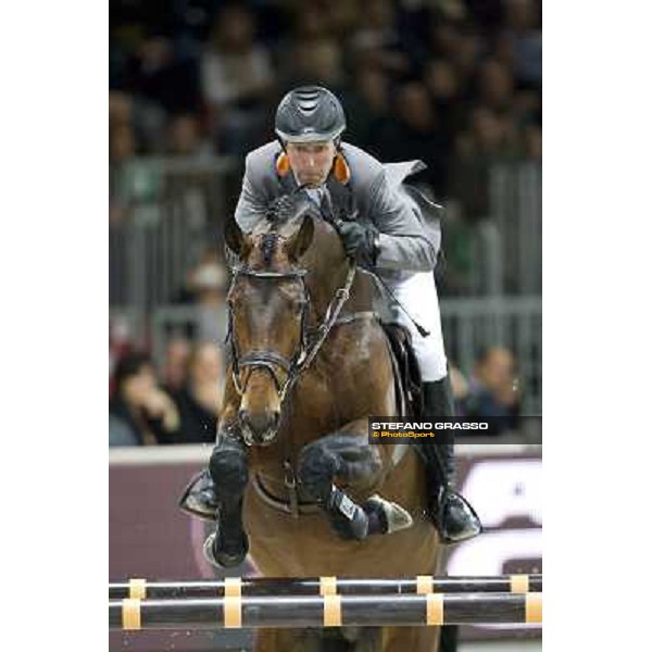 Ludger Beerbaum on Chaman Verona Fieracavalli 2010 Prix 8 - Rolex Fei World Cup Jumping Verona, 7th nov. 2010 ph. Stefano Grasso