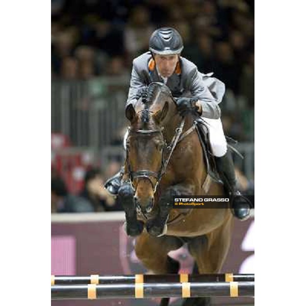 Ludger Beerbaum on Chaman Verona Fieracavalli 2010 Prix 8 - Rolex Fei World Cup Jumping Verona, 7th nov. 2010 ph. Stefano Grasso