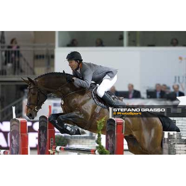 Ludger Beerbaum on Chaman Verona Fieracavalli 2010 Prix 8 - Rolex Fei World Cup Jumping Verona, 7th nov. 2010 ph. Stefano Grasso