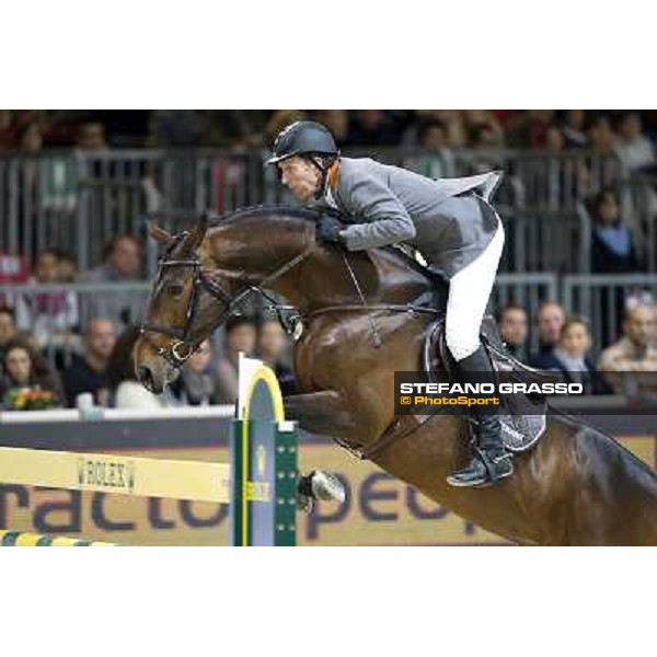 Ludger Beerbaum on Chaman Verona Fieracavalli 2010 Prix 8 - Rolex Fei World Cup Jumping Verona, 7th nov. 2010 ph. Stefano Grasso