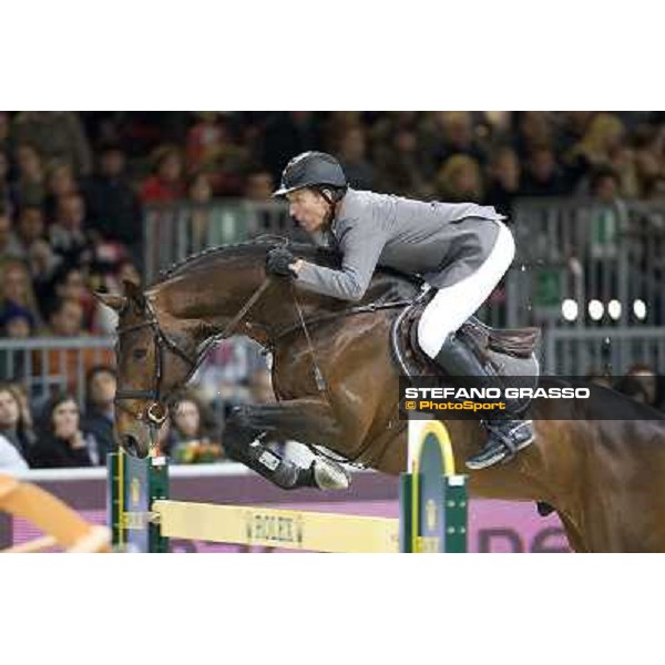 Ludger Beerbaum on Chaman Verona Fieracavalli 2010 Prix 8 - Rolex Fei World Cup Jumping Verona, 7th nov. 2010 ph. Stefano Grasso