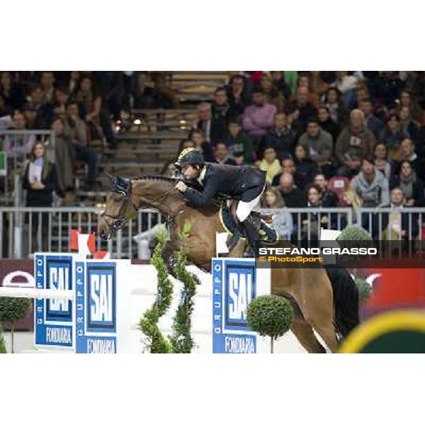 Rodrigo Pessoa on Let\'s Fly Verona Fieracavalli 2010 Prix 8 - Rolex Fei World Cup Jumping Verona, 7th nov. 2010 ph. Stefano Grasso