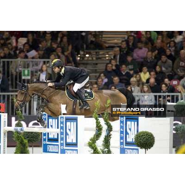 Rodrigo Pessoa on Let\'s Fly Verona Fieracavalli 2010 Prix 8 - Rolex Fei World Cup Jumping Verona, 7th nov. 2010 ph. Stefano Grasso