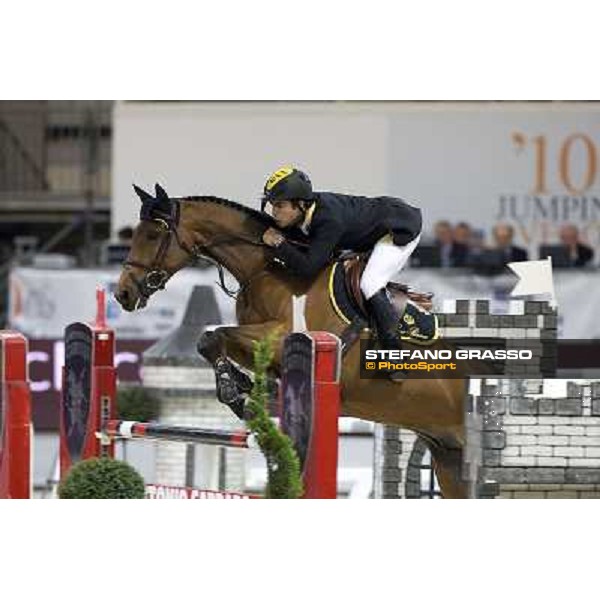 Rodrigo Pessoa on Let\'s Fly Verona Fieracavalli 2010 Prix 8 - Rolex Fei World Cup Jumping Verona, 7th nov. 2010 ph. Stefano Grasso