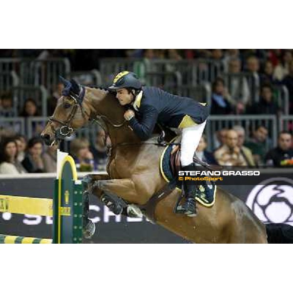 Rodrigo Pessoa on Let\'s Fly Verona Fieracavalli 2010 Prix 8 - Rolex Fei World Cup Jumping Verona, 7th nov. 2010 ph. Stefano Grasso