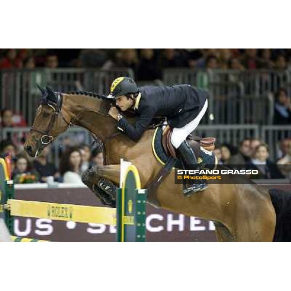 Rodrigo Pessoa on Let\'s Fly Verona Fieracavalli 2010 Prix 8 - Rolex Fei World Cup Jumping Verona, 7th nov. 2010 ph. Stefano Grasso