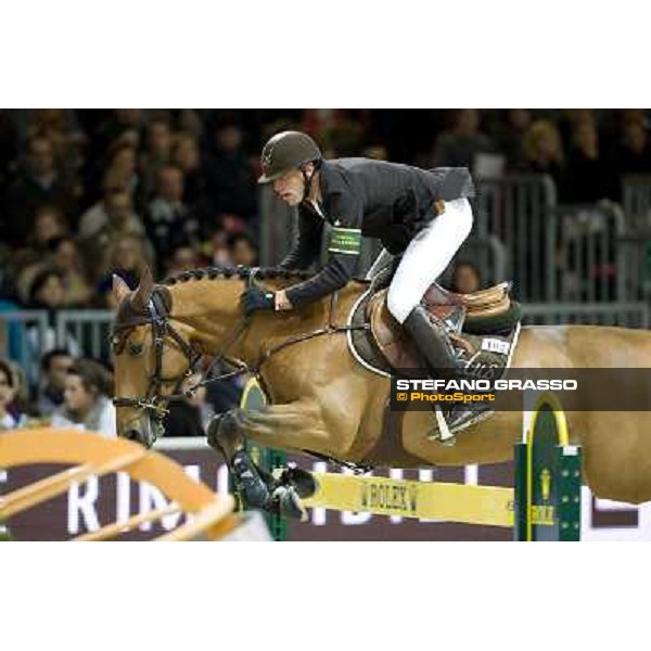 Kevin Staut on Le Prestige St Lois de Hus Verona Fieracavalli 2010 Prix 8 - Rolex Fei World Cup Jumping Verona, 7th nov. 2010 ph. Stefano Grasso