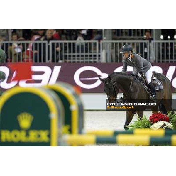 Meredith Michaels-Beerbaum on Shutterfly Verona Fieracavalli 2010 Prix 8 - Rolex Fei World Cup Jumping Verona, 7th nov. 2010 ph. Stefano Grasso