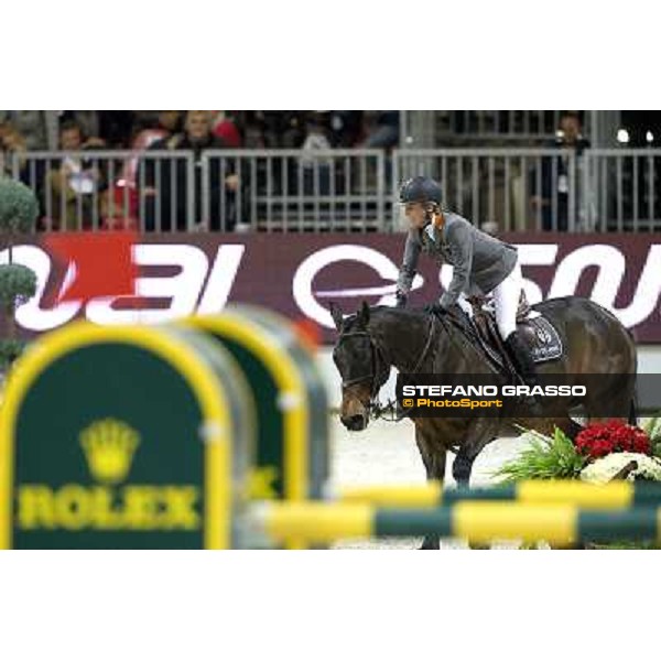 Meredith Michaels-Beerbaum on Shutterfly Verona Fieracavalli 2010 Prix 8 - Rolex Fei World Cup Jumping Verona, 7th nov. 2010 ph. Stefano Grasso