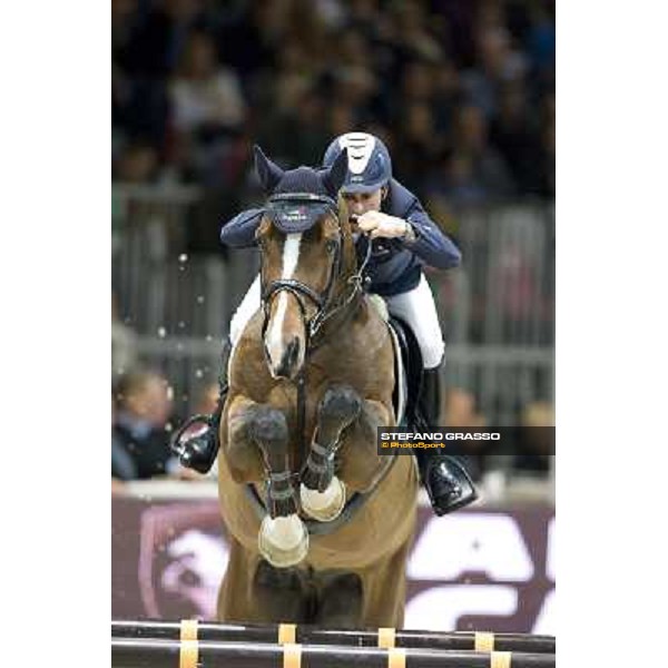 Gianni Govoni on Ultradam Verona Fieracavalli 2010 Prix 8 - Rolex Fei World Cup Jumping Verona, 7th nov. 2010 ph. Stefano Grasso