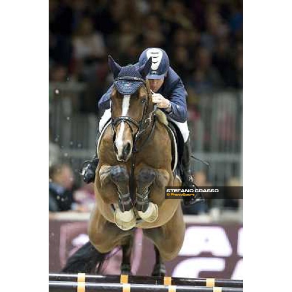 Gianni Govoni on Ultradam Verona Fieracavalli 2010 Prix 8 - Rolex Fei World Cup Jumping Verona, 7th nov. 2010 ph. Stefano Grasso