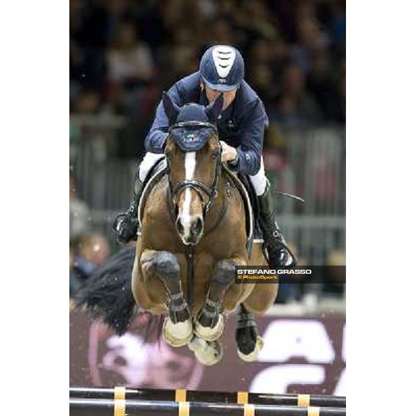 Gianni Govoni on Ultradam Verona Fieracavalli 2010 Prix 8 - Rolex Fei World Cup Jumping Verona, 7th nov. 2010 ph. Stefano Grasso