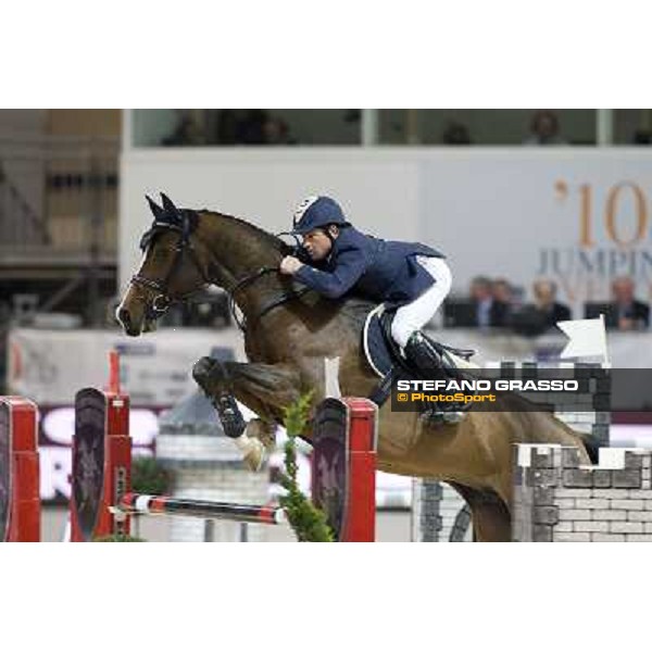 Gianni Govoni on Ultradam Verona Fieracavalli 2010 Prix 8 - Rolex Fei World Cup Jumping Verona, 7th nov. 2010 ph. Stefano Grasso