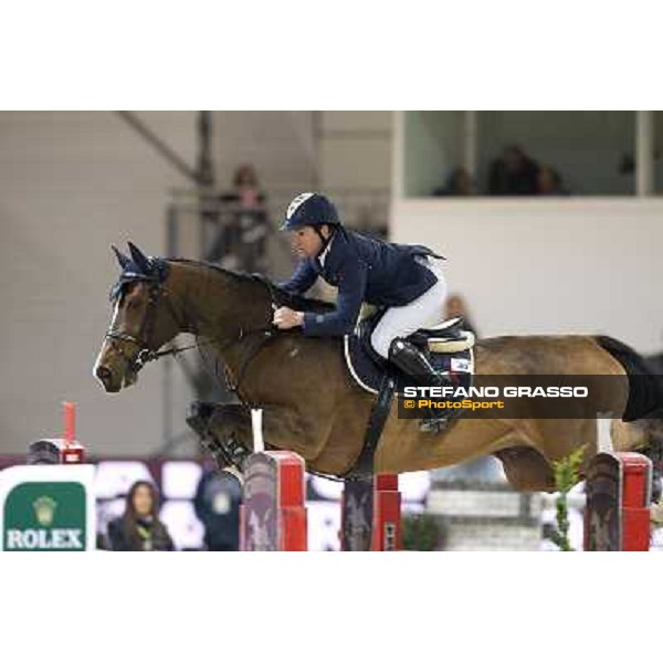 Gianni Govoni on Ultradam Verona Fieracavalli 2010 Prix 8 - Rolex Fei World Cup Jumping Verona, 7th nov. 2010 ph. Stefano Grasso