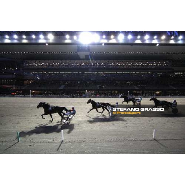 Pietro Gubellini with Revirade wins the Gran Premio Mario Locatelli Milan - San Siro racetrack, 23rd january 2011 ph. Stefano Grasso