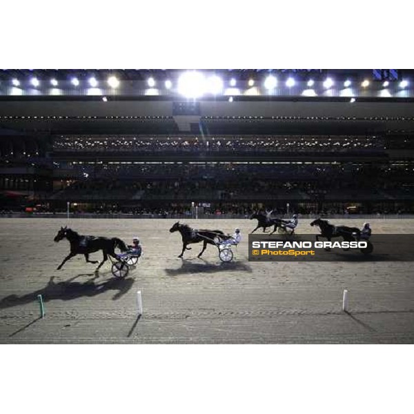 Pietro Gubellini with Revirade wins the Gran Premio Mario Locatelli Milan - San Siro racetrack, 23rd january 2011 ph. Stefano Grasso