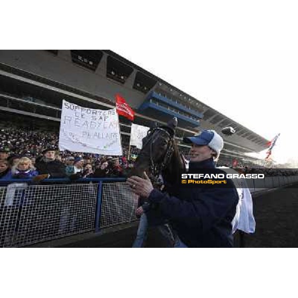 Grand Prix d\'Amerique 2011 - Frank Nivard with Ready Cash wins the Grand Prix d\'Amerique Paris-Vincennes, 30th january 2011 ph. Stefano Grasso