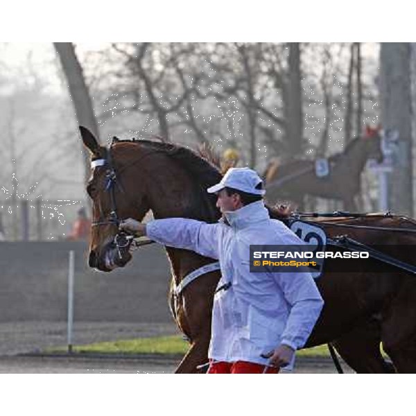 Grand Prix d\'Amerique 2011 - Frank Nivard with Ready Cash wins the Grand Prix d\'Amerique Paris-Vincennes, 30th january 2011 ph. Stefano Grasso