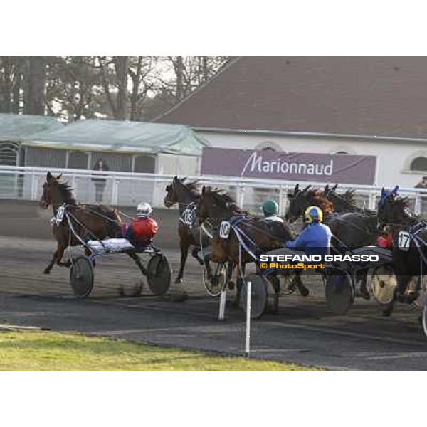 Grand Prix d\'Amerique 2011 - Frank Nivard with Ready Cash wins the Grand Prix d\'Amerique Paris-Vincennes, 30th january 2011 ph. Stefano Grasso