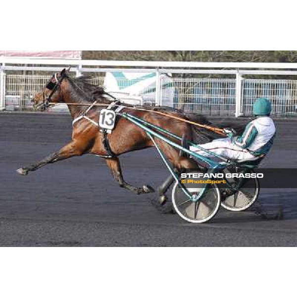 Grand Prix d\'Amerique 2011 - Frank Nivard with Ready Cash wins the Grand Prix d\'Amerique Paris-Vincennes, 30th january 2011 ph. Stefano Grasso