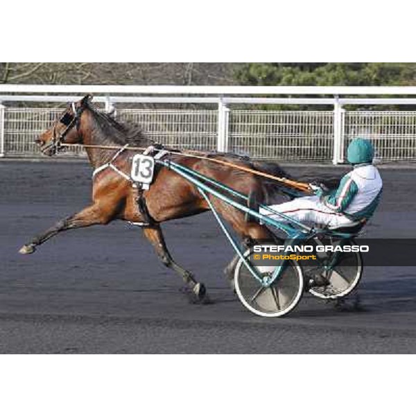 Grand Prix d\'Amerique 2011 - Frank Nivard with Ready Cash wins the Grand Prix d\'Amerique Paris-Vincennes, 30th january 2011 ph. Stefano Grasso