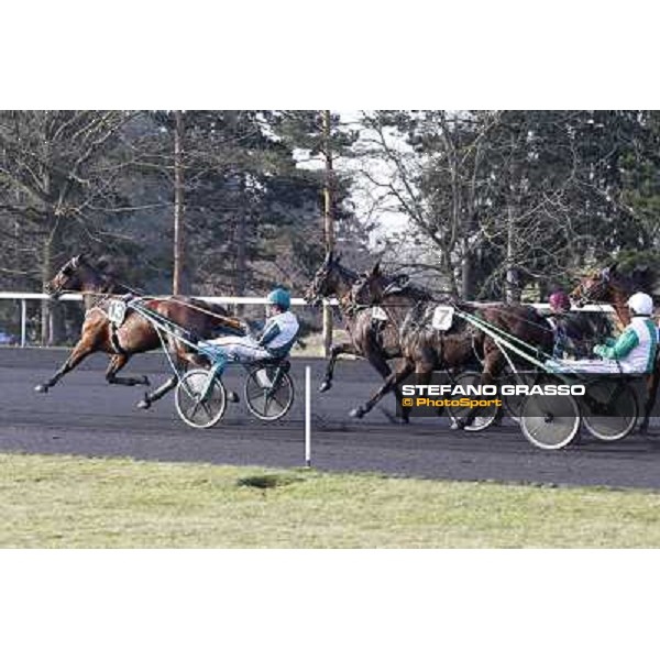 Grand Prix d\'Amerique 2011 - Frank Nivard with Ready Cash wins the Grand Prix d\'Amerique Paris-Vincennes, 30th january 2011 ph. Stefano Grasso